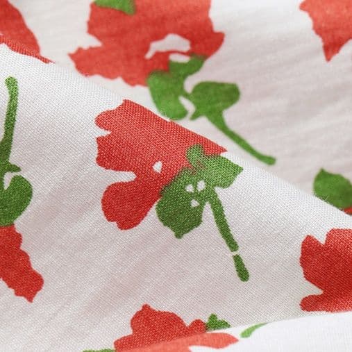 シャツワンピース その他 花柄パフスリーブシャツワンピース